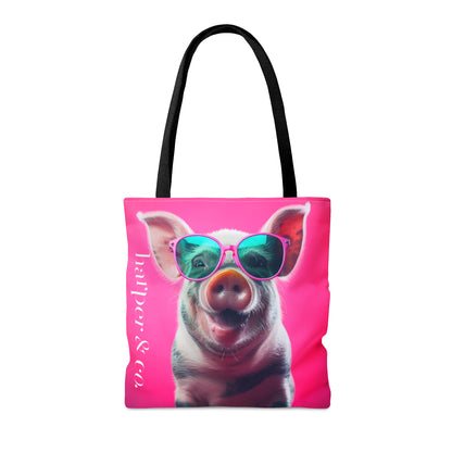 Cool Pig Tote Bag (AOP)