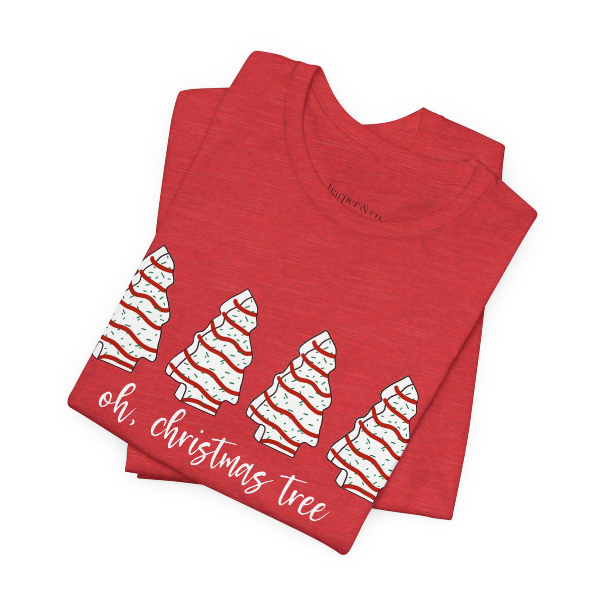 Oh, Christmas Tree Tee — Cute Christmas Tree Graphic Holiday T-Shirt