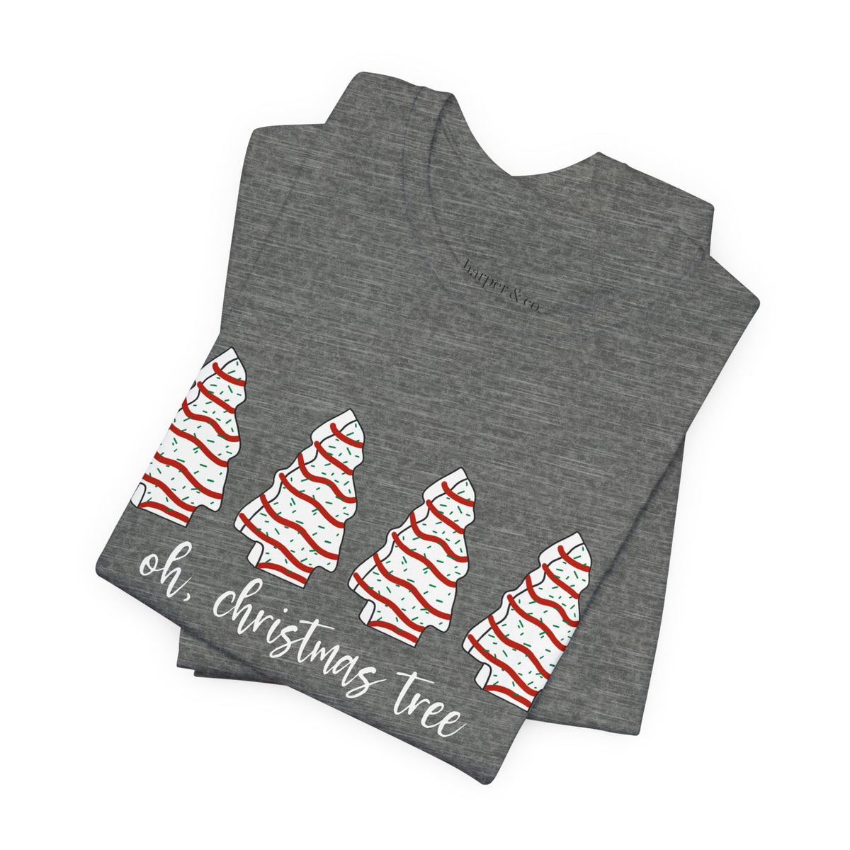 Oh, Christmas Tree Tee — Cute Christmas Tree Graphic Holiday T-Shirt