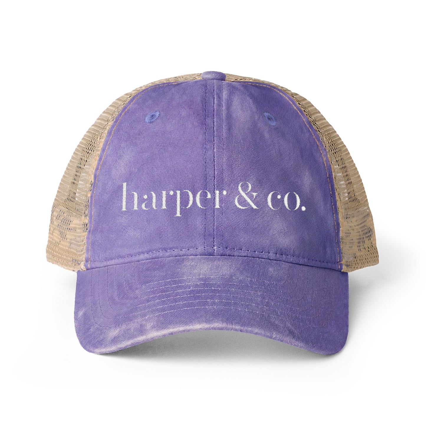 Harper & Co. Women's Washed Mesh-Back Cap