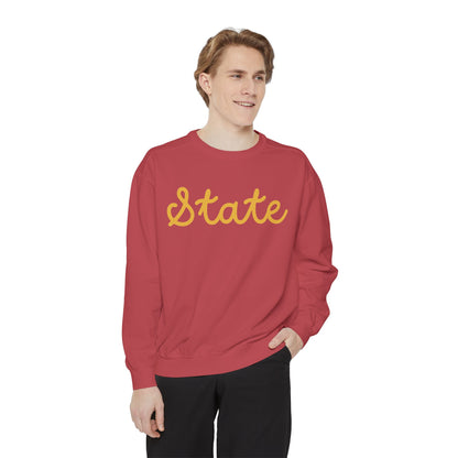State Unisex Garment-Dyed Sweatshirt