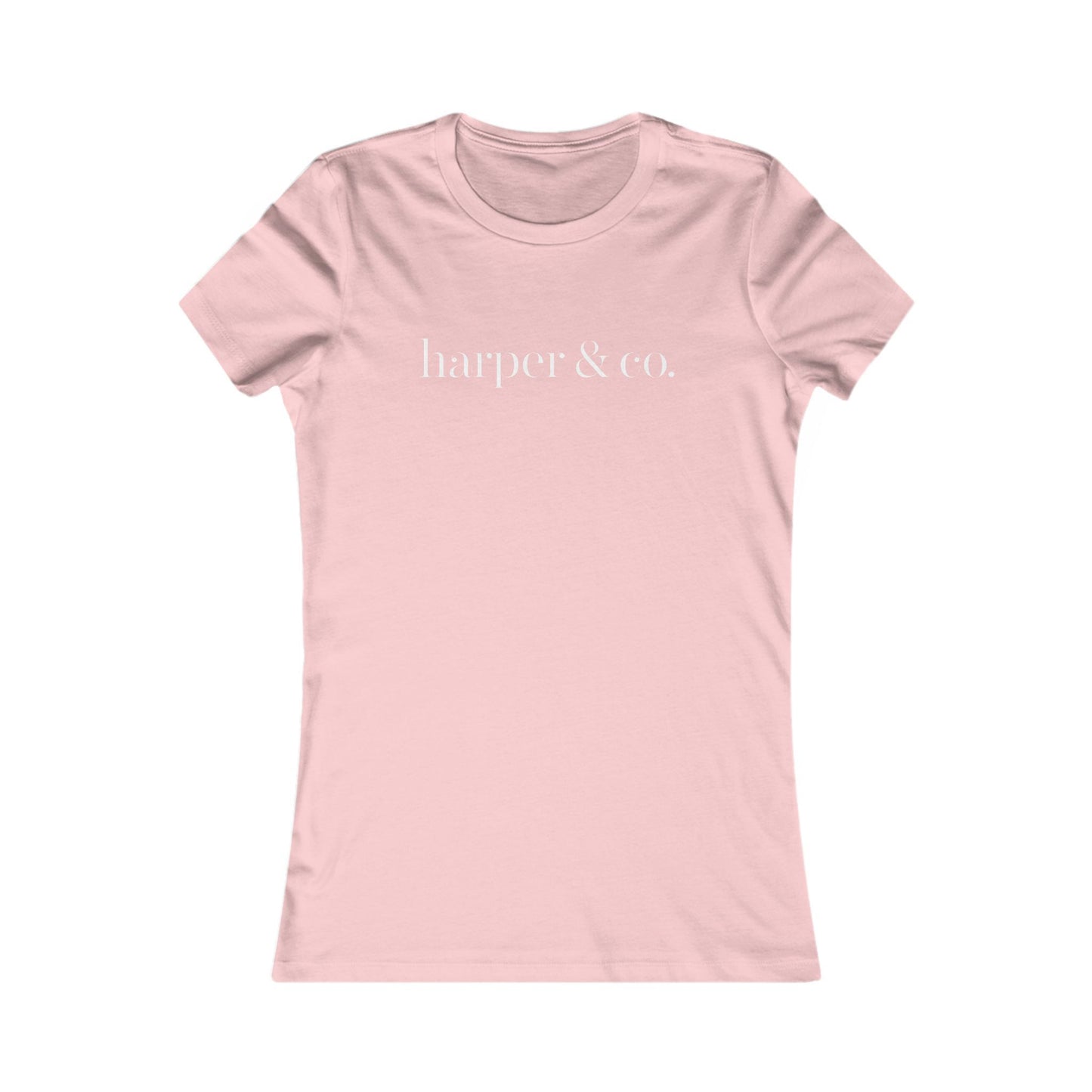 Women's Favorite Tee — Harper & Co. Minimalist Logo T-Shirt