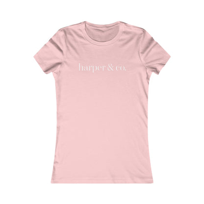 Women's Favorite Tee — Harper & Co. Minimalist Logo T-Shirt