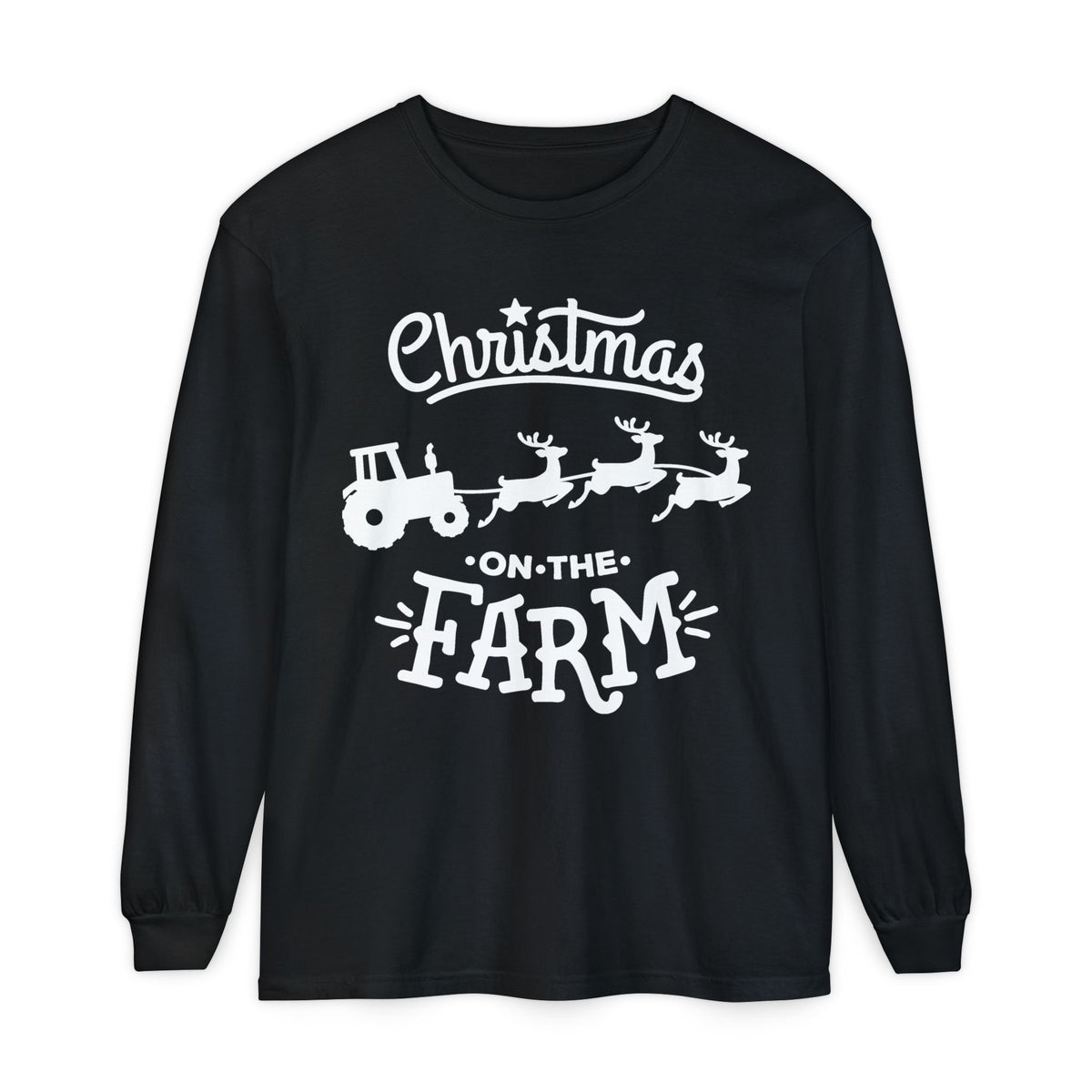Christmas on the Farm Unisex Ultra Cotton Long Sleeve Tee