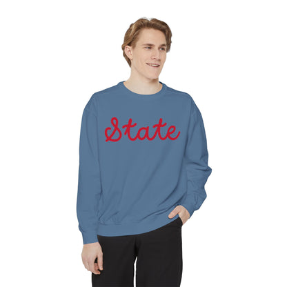 State Unisex Garment-Dyed Sweatshirt