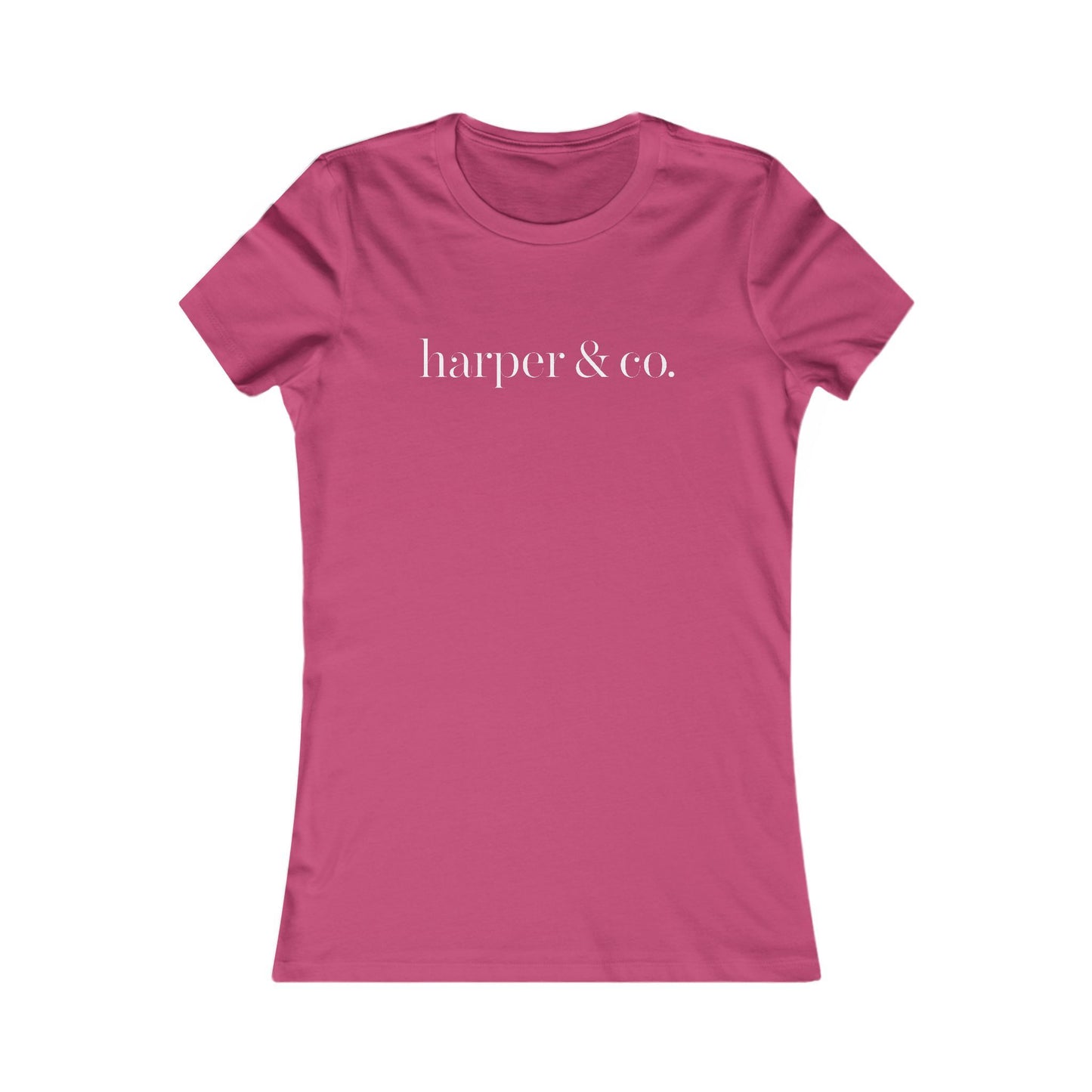 Women's Favorite Tee — Harper & Co. Minimalist Logo T-Shirt