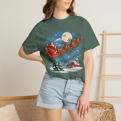 Christmas Santa Sleigh T-Shirt