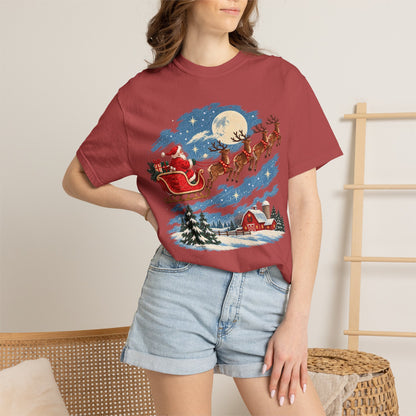 Christmas Santa Sleigh T-Shirt
