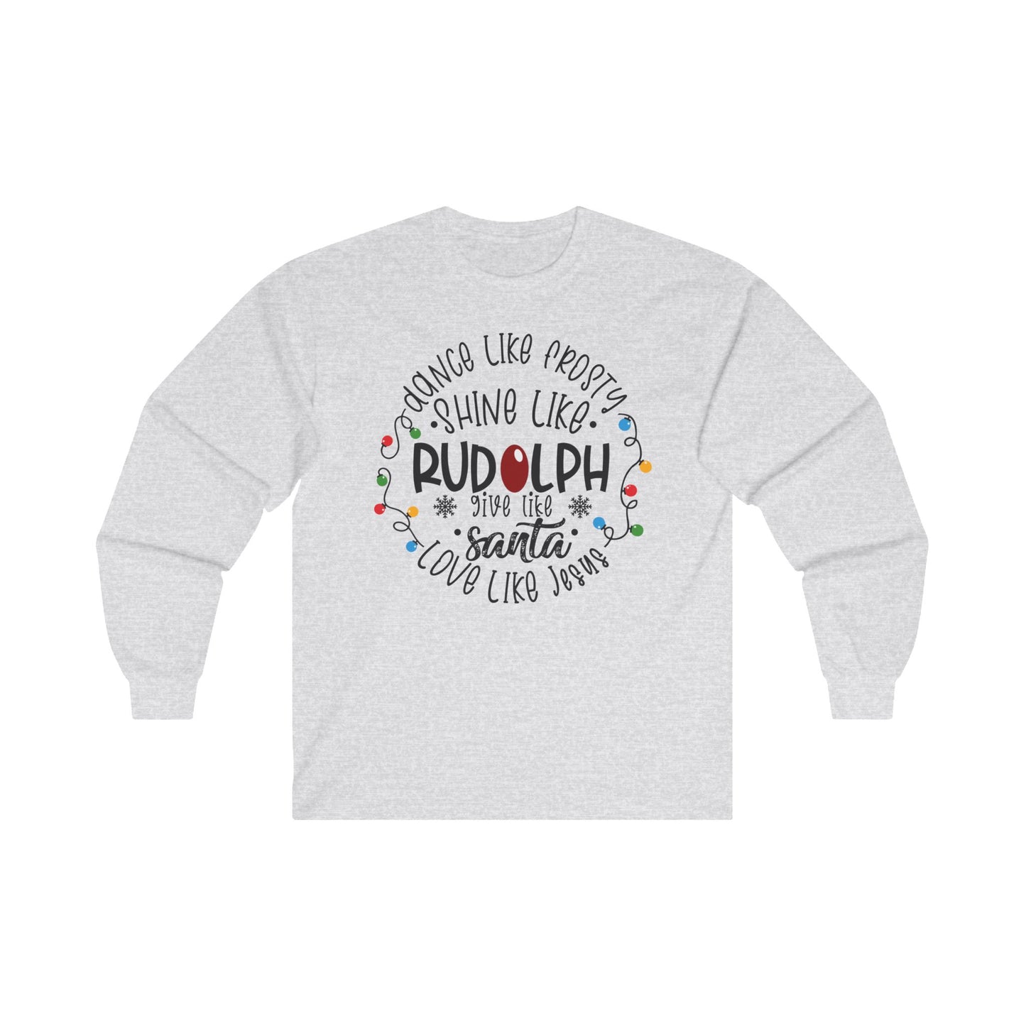 Rudolph Unisex Ultra Cotton Long Sleeve Tee