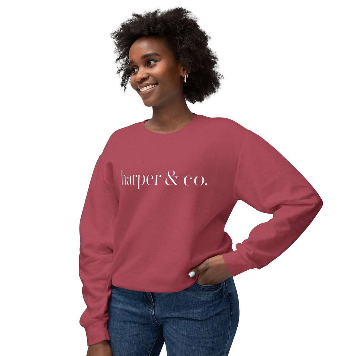 Harper & Co. Minimalist Crewneck Sweatshirt