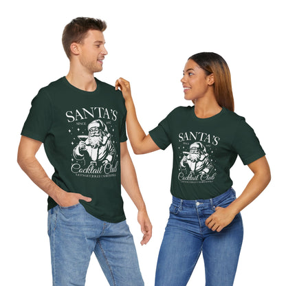 Santa's Cocktail Club T-Shirt