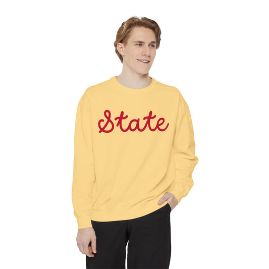 State Unisex Garment-Dyed Sweatshirt