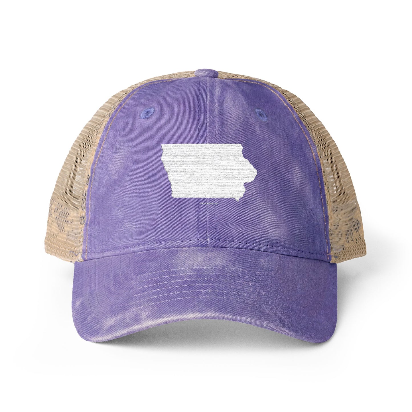 Iowa Women's Washed Mesh-Back Cap