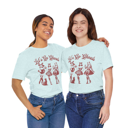 Let's Go Ghouls Bella Canvas Unisex Jersey T-Shirt - Multiple Colors