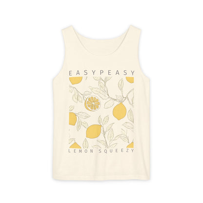 Lemon Squeeze Tank Top — Easypeasy Citrus Graphic Tank