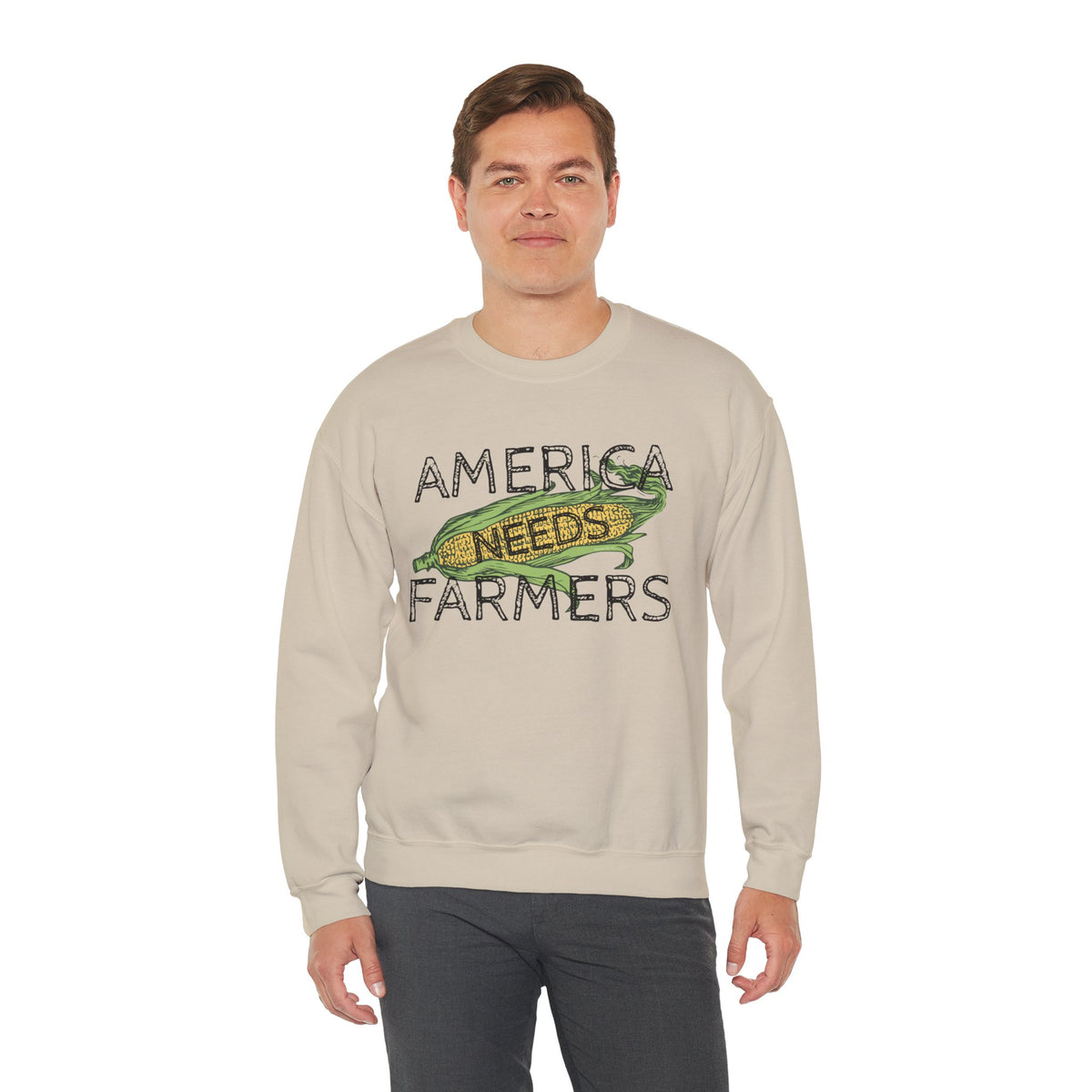 America Needs Farmers Sweatshirt