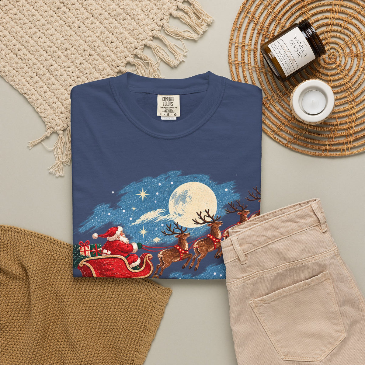 Christmas Santa Sleigh T-Shirt