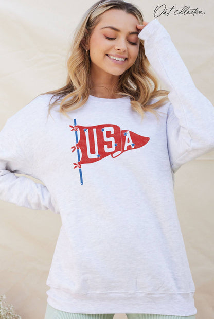 USA PENNANT Plus Graphic Sweatshirt