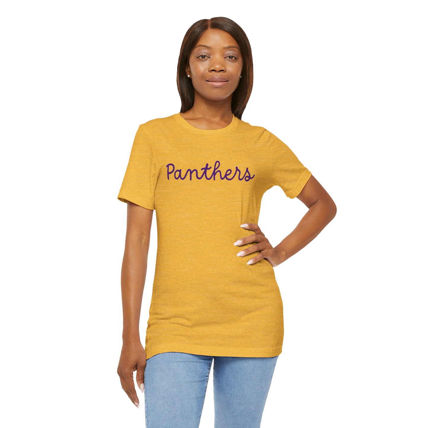Panthers Bella Canvas Unisex Jersey T-Shirt - Multiple Colors
