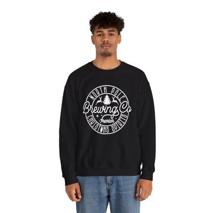North Pole Brewing Co. Crewneck Sweatshirt – Christmas Spirits Holiday Sweatshirt