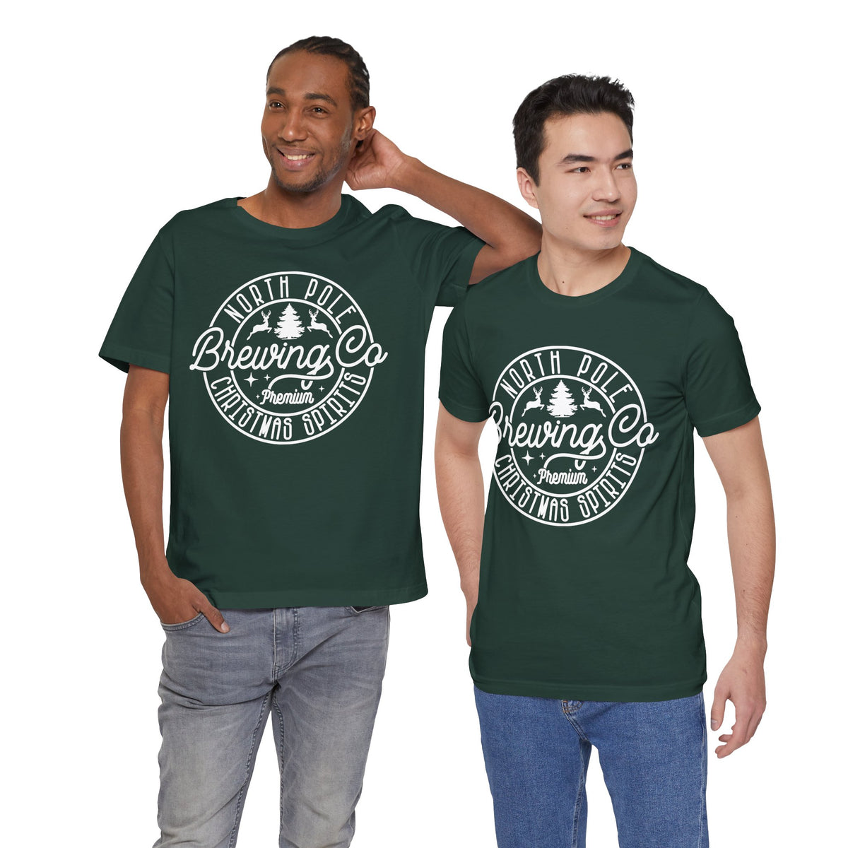 Christmas Brewing Co. T‑Shirt — North Pole Brewing Co. Holiday Tee