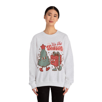 Tis the Season Christmas Jersey Sweatshirt Full Size