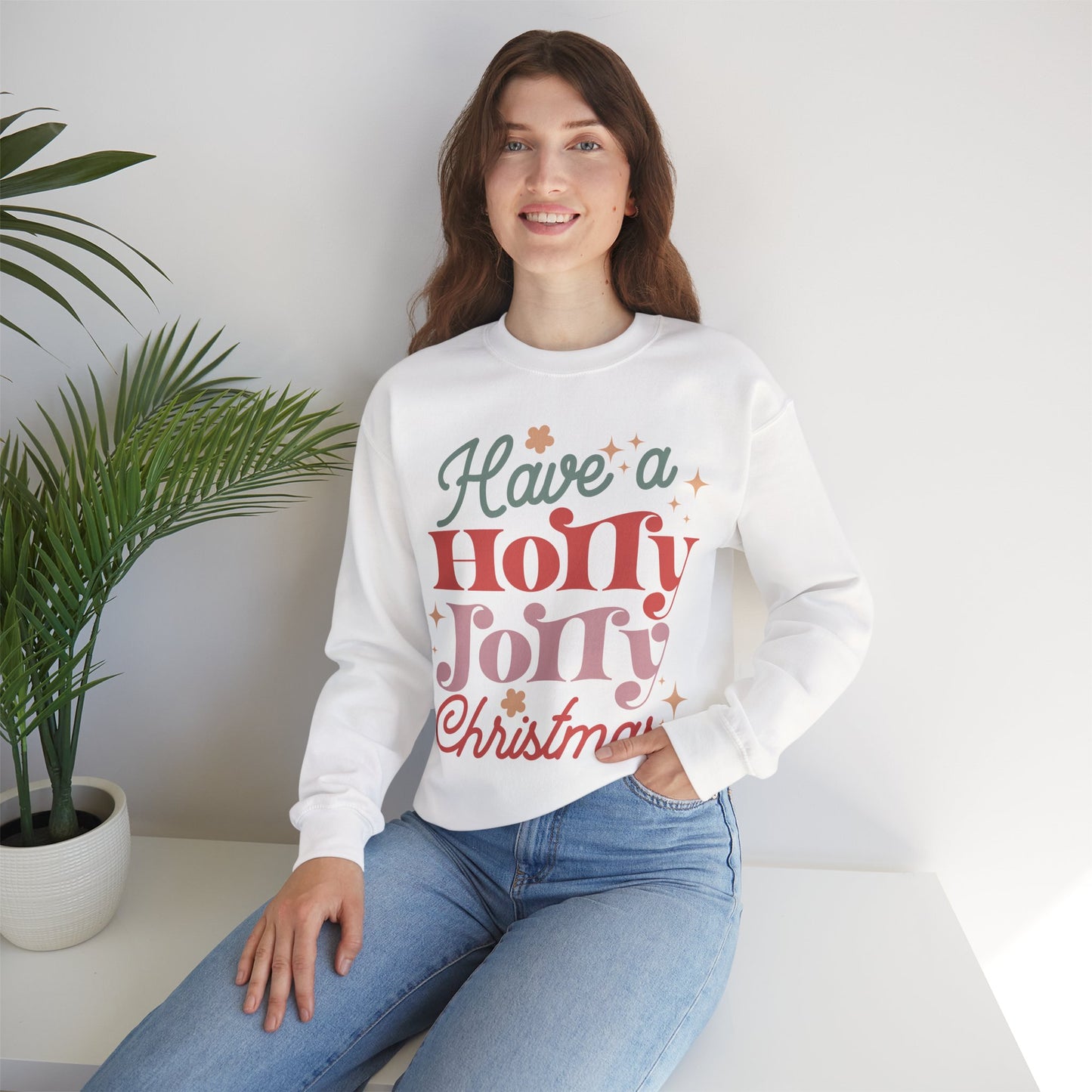 Have a Holly Jolly Christmas Jersey Sweatshirt