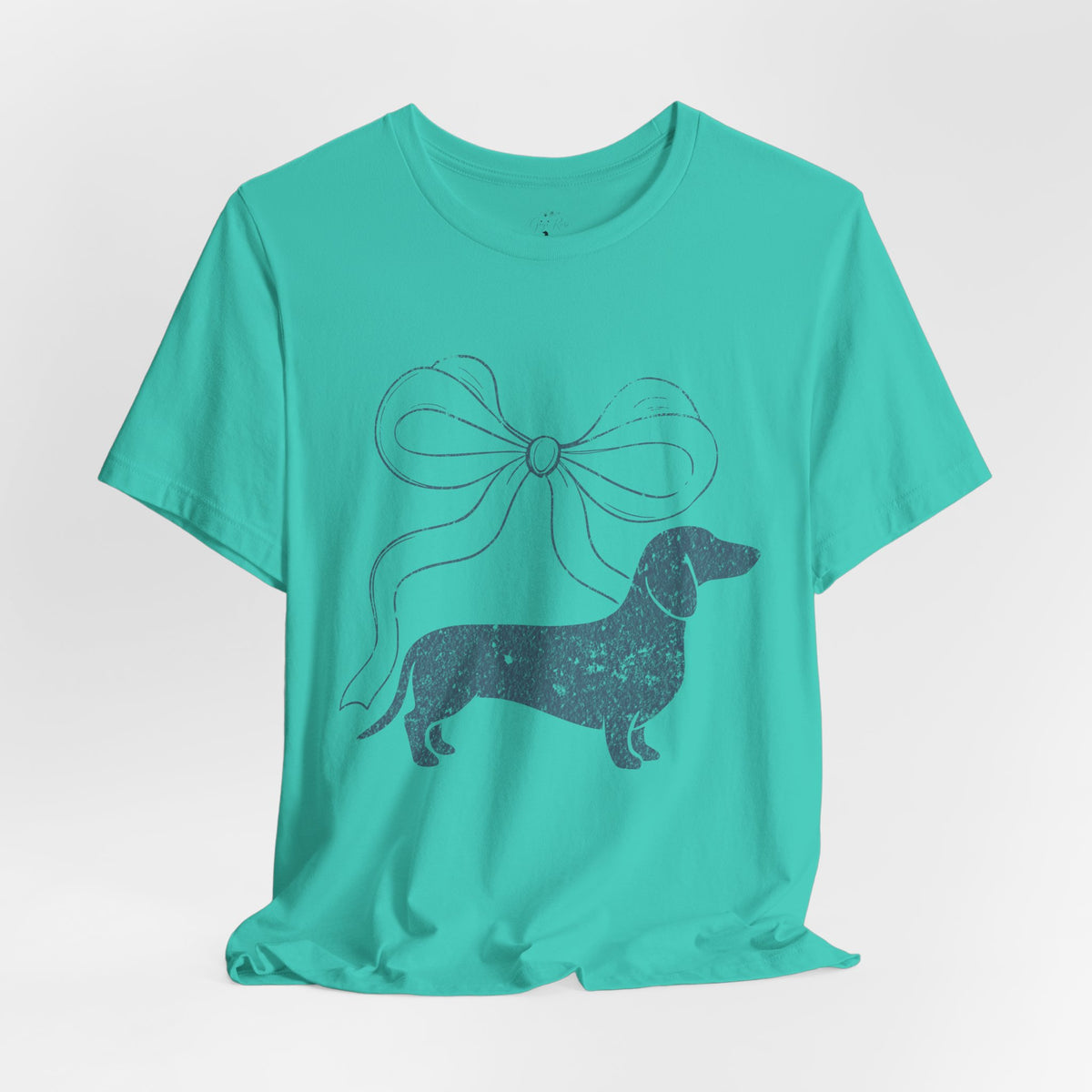 Dachshund Coquette Bow T-Shirt — Cute Doxie Graphic Tee
