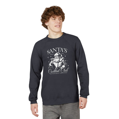 Santa’s Cocktail Club Sweatshirt — Funny Christmas Holiday Pullover