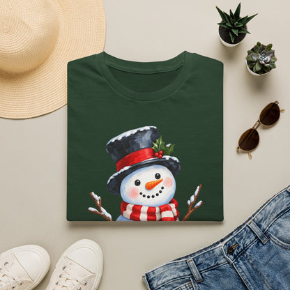 Festive Snowman Christmas T-Shirt