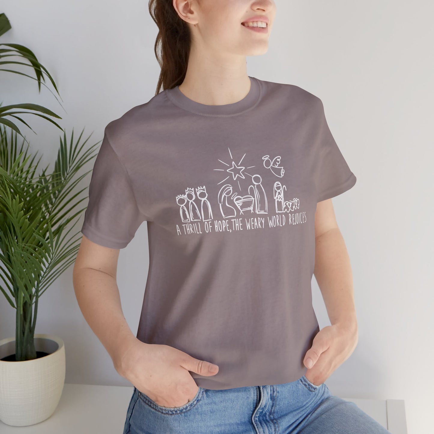 Nativity Unisex Jersey Short Sleeve Tee