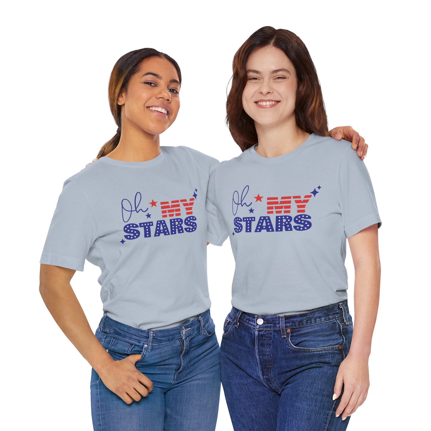 Oh My Stars USA T-Shirt — USA Celebration Tee