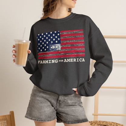 Farming for America Crewneck Sweatshirt