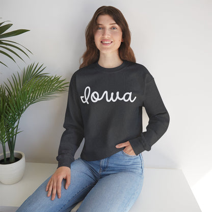 Iowa Unisex Heavy Blend™ Crewneck Sweatshirt Full Size