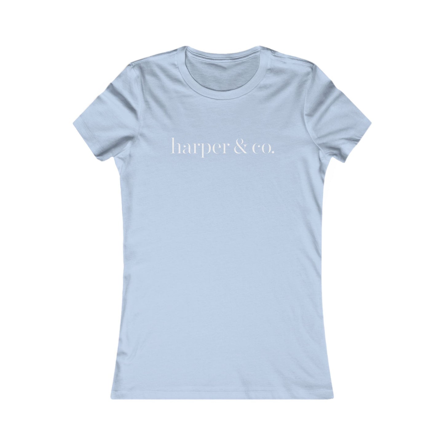 Women's Favorite Tee — Harper & Co. Minimalist Logo T-Shirt