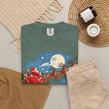 Christmas Santa Sleigh T-Shirt