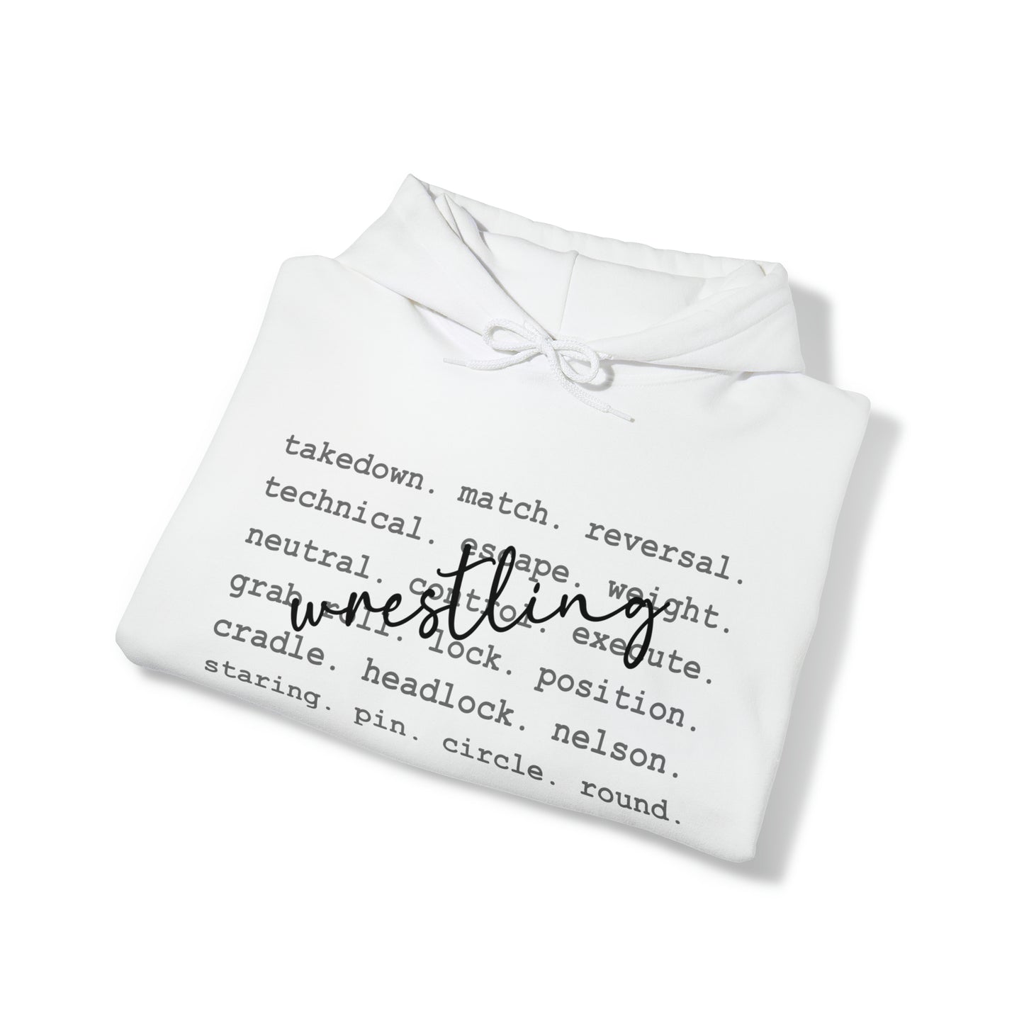 Wrestling Unisex Heavy Blend™ Hooded Sweatshirt