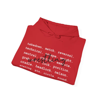 Wrestling Unisex Heavy Blend™ Hooded Sweatshirt