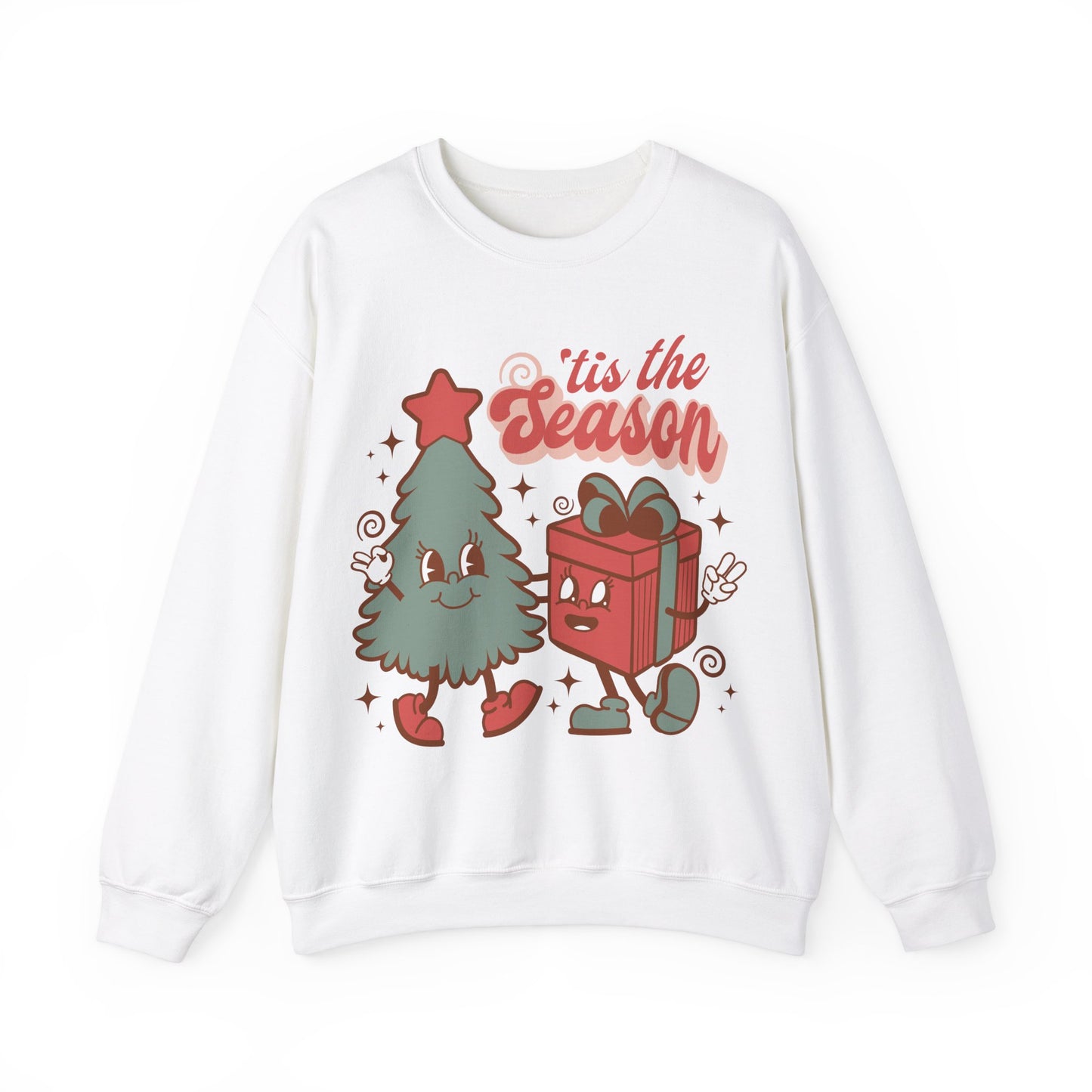 Tis the Season Christmas Jersey Sweatshirt Full Size