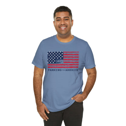 Farming for America Flag Tee