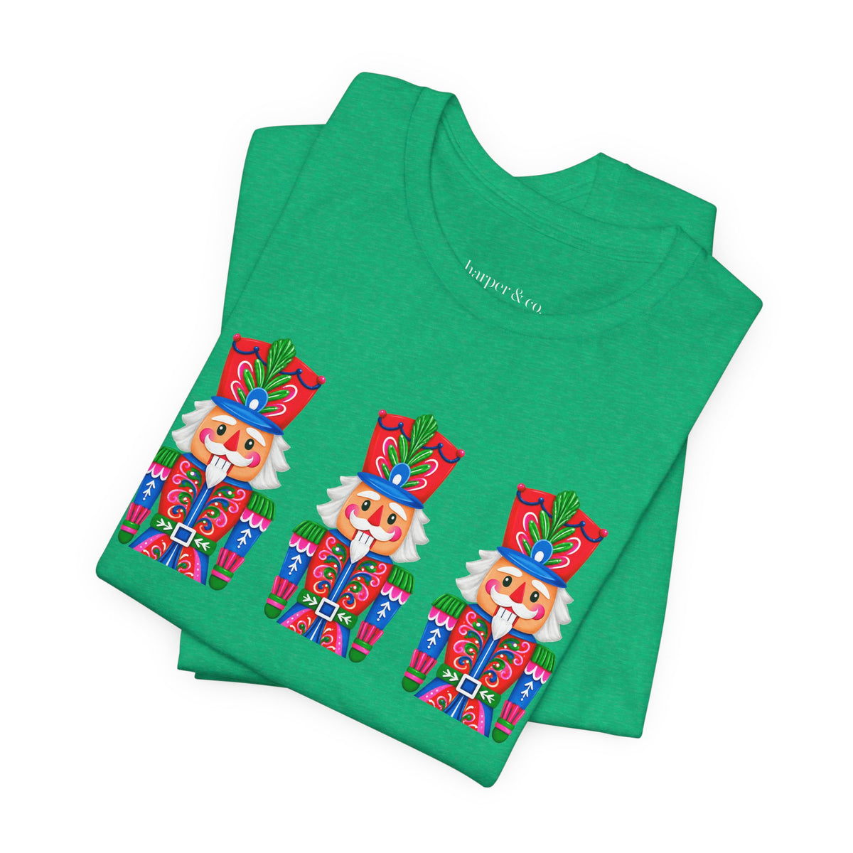 Nutcracker Trio Graphic Tee — Festive Holiday Christmas Shirt