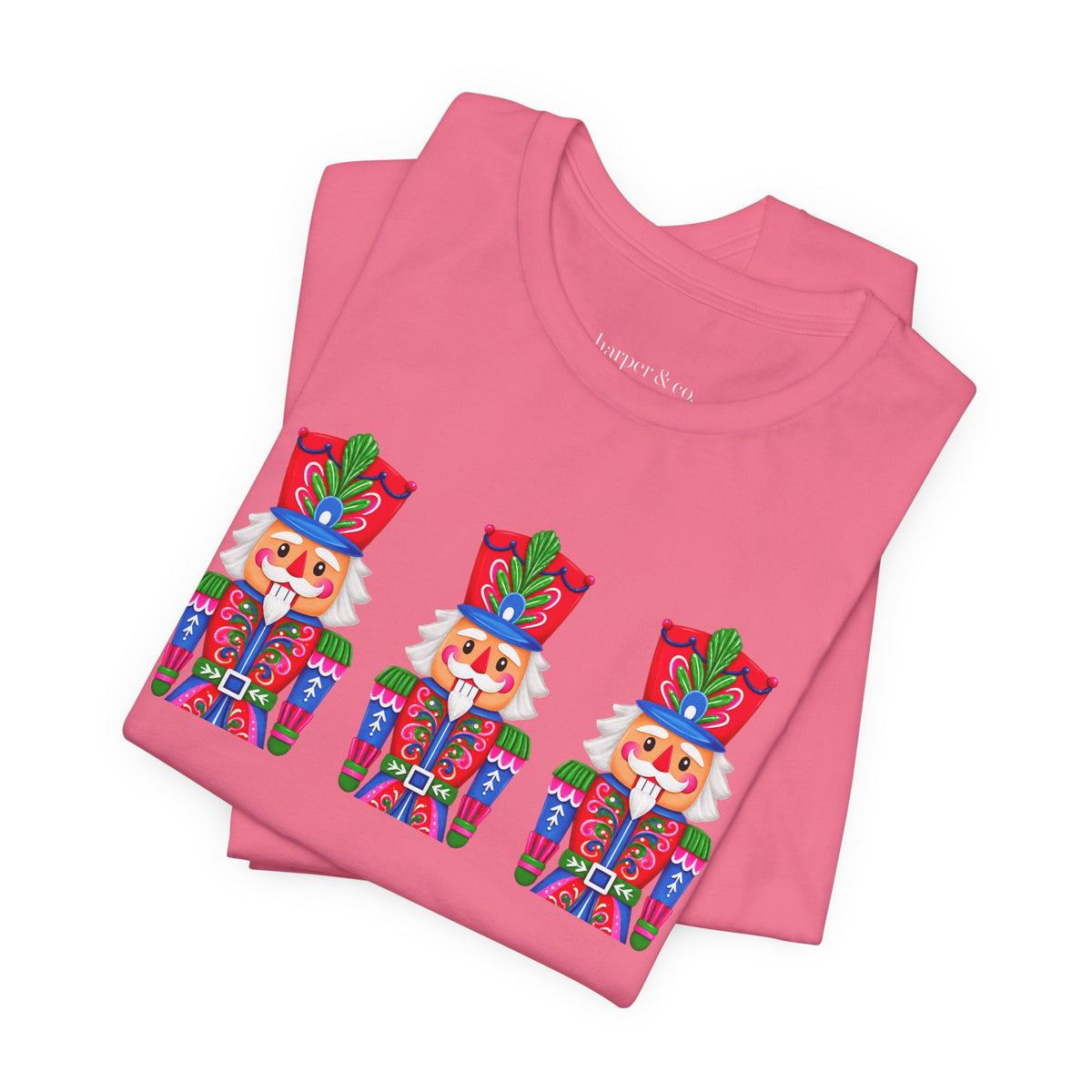 Nutcracker Trio Graphic Tee — Festive Holiday Christmas Shirt