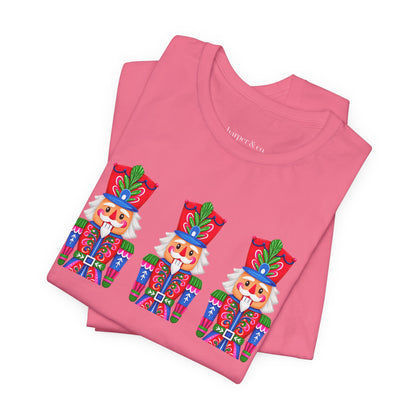 Nutcracker Trio Graphic Tee — Festive Holiday Christmas Shirt