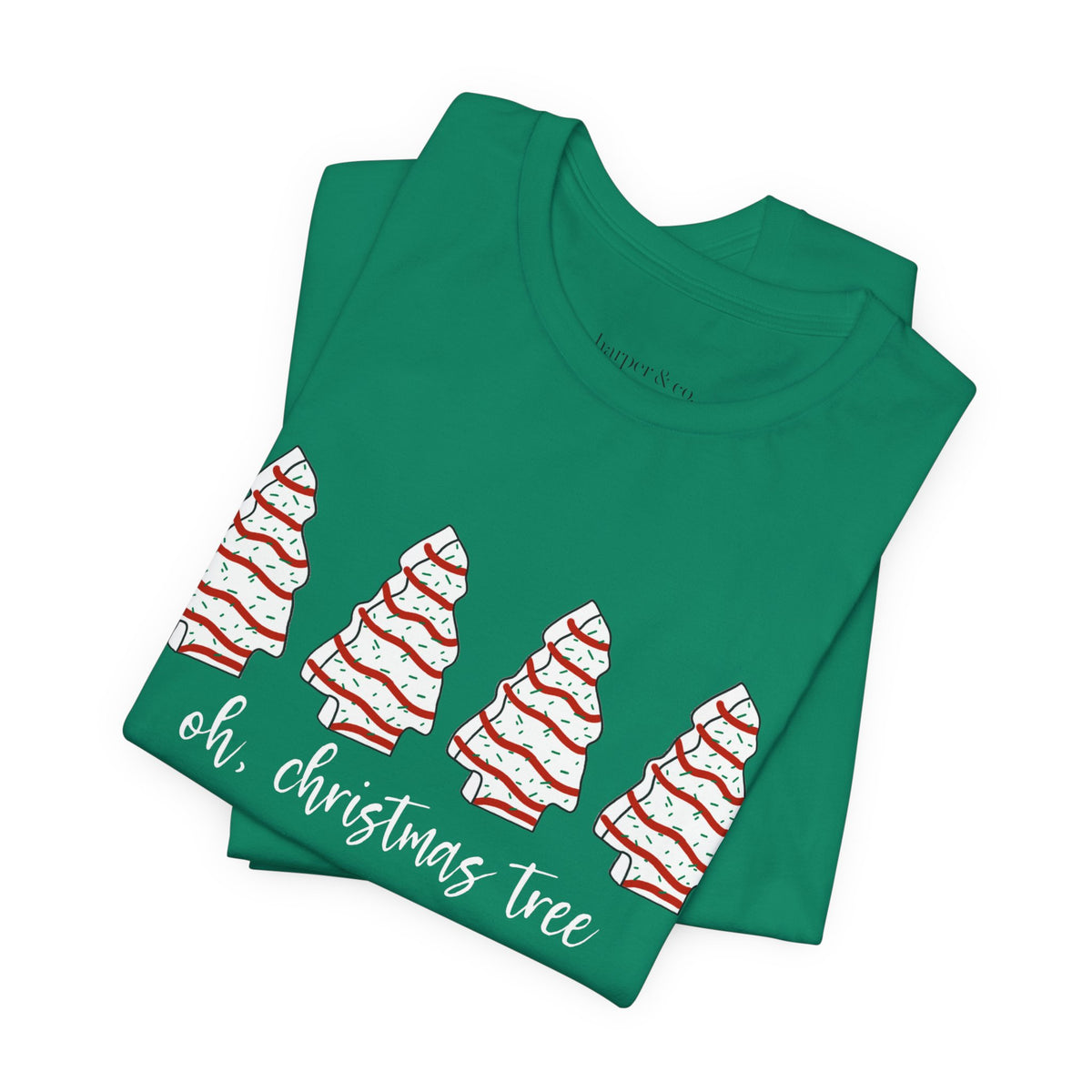 Oh, Christmas Tree Tee — Cute Christmas Tree Graphic Holiday T-Shirt