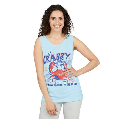 Crabby Please Return to the Beach Tank Top