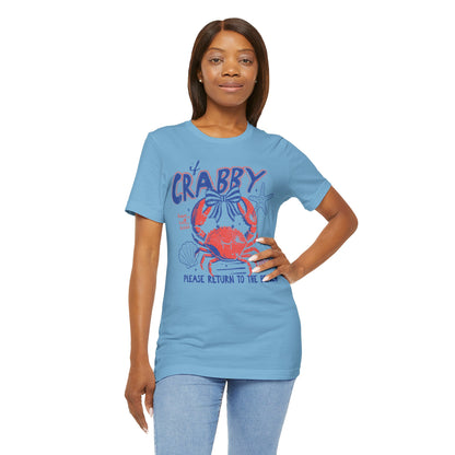 Crabby Please Return to the Beach T-Shirt
