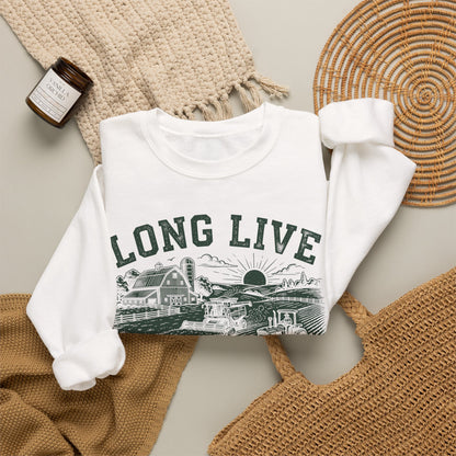 Long Live American Farmers Crewneck Sweatshirt