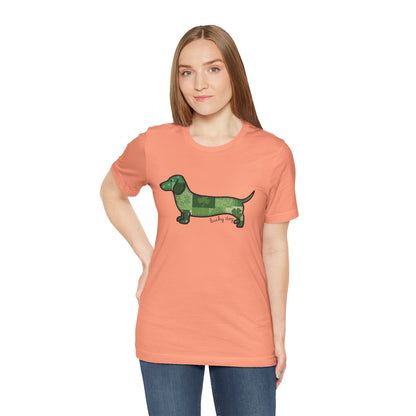 Lucky Dog Dachshund St. Patrick’s Day T-Shirt