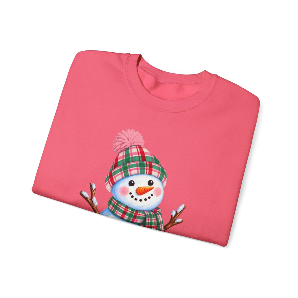 Festive Snowman Christmas Crewneck Sweatshirt