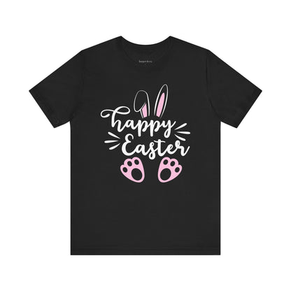 Happy Easter Bella Canvas Full Size Unisex Jersey Short Sleeve Tee